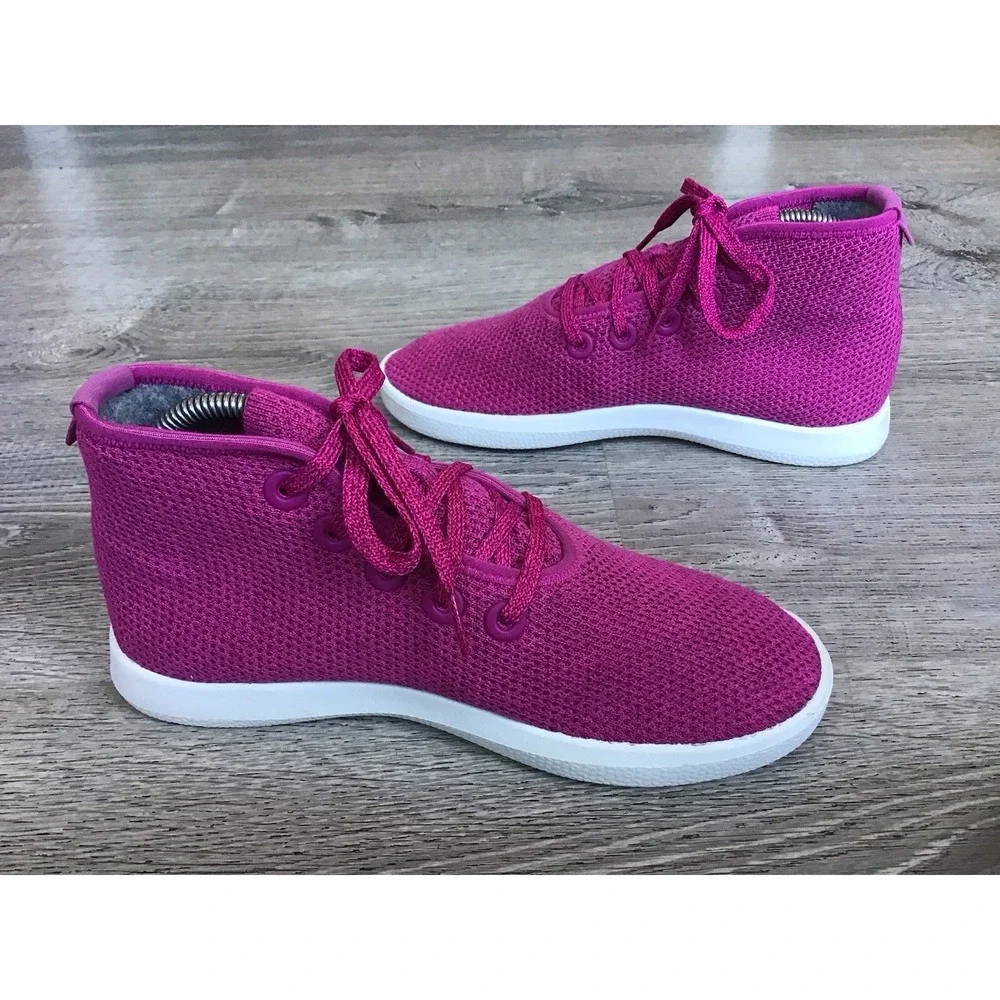 Allbirds TT Tree Toppers Women's Knit High Top Sneakers Size 8M